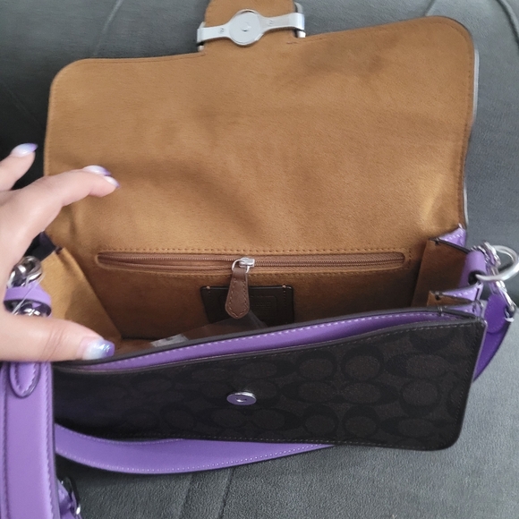 Coach NWT Morgan Signature  Crossbody - Picture 5 of 11